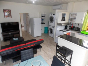 Stewart Apt-Trincity,Airport,Washer,Dryer,Office,Cable ,WiFi,Alarm,Gated